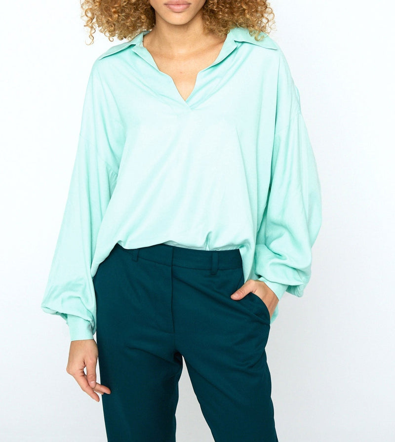 Modetrotter - Blouse Alana Semnoz - Aqua