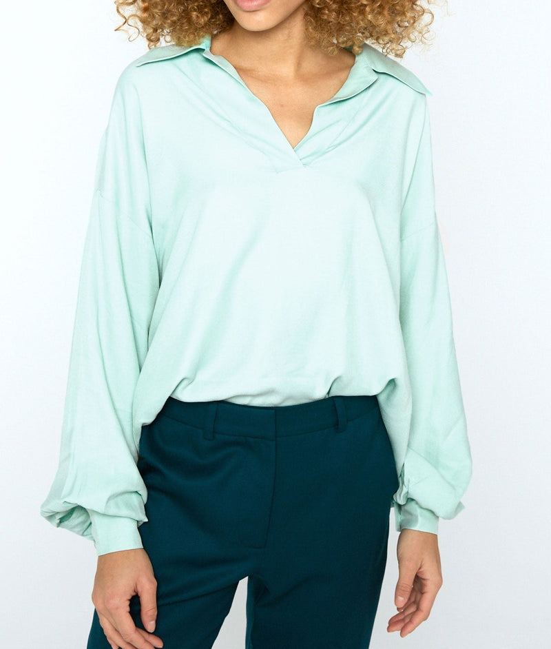 Modetrotter - Blouse Alana Semnoz - Aqua