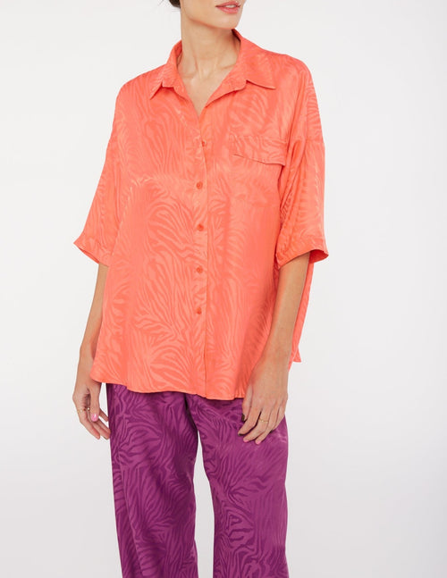 Berry Carmine - Camisa coral