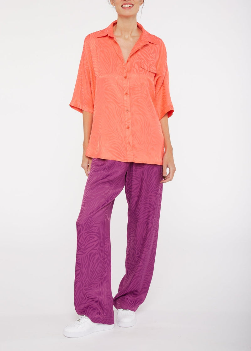 Modetrotter - Pantalon Firmin Carmine - Violet