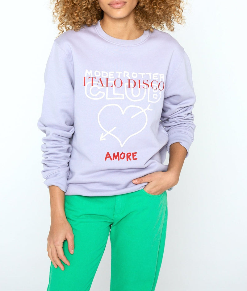 Modetrotter - Sweat Tom Amore Italia - Lilas