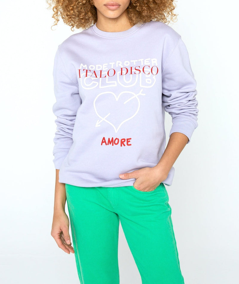 Modetrotter - Sweat Tom Amore Italia - Lilas