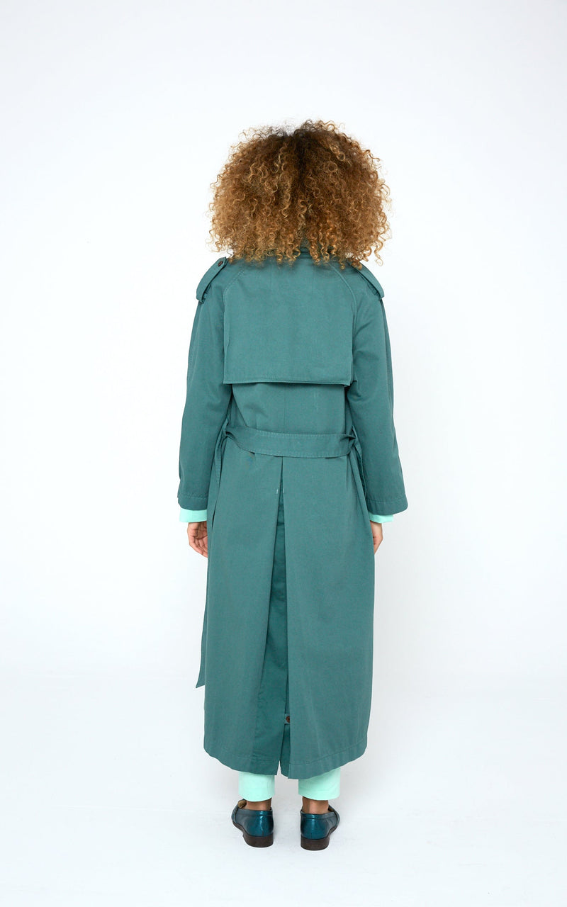 Modetrotter - Trench Swan Molina - Vert De Gris