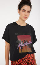 Modetrotter - Tee-Shirt Chris Miami Noir