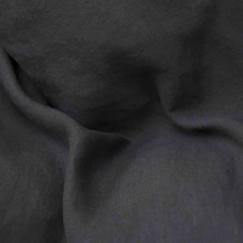 Comforter Cover - Linen Washed - Graphite