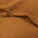 comforter cover luxe hotel linen washed brown mocha maison mos