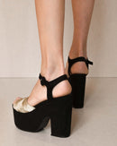 Ms37 W Sandalias De Tacón - Negro