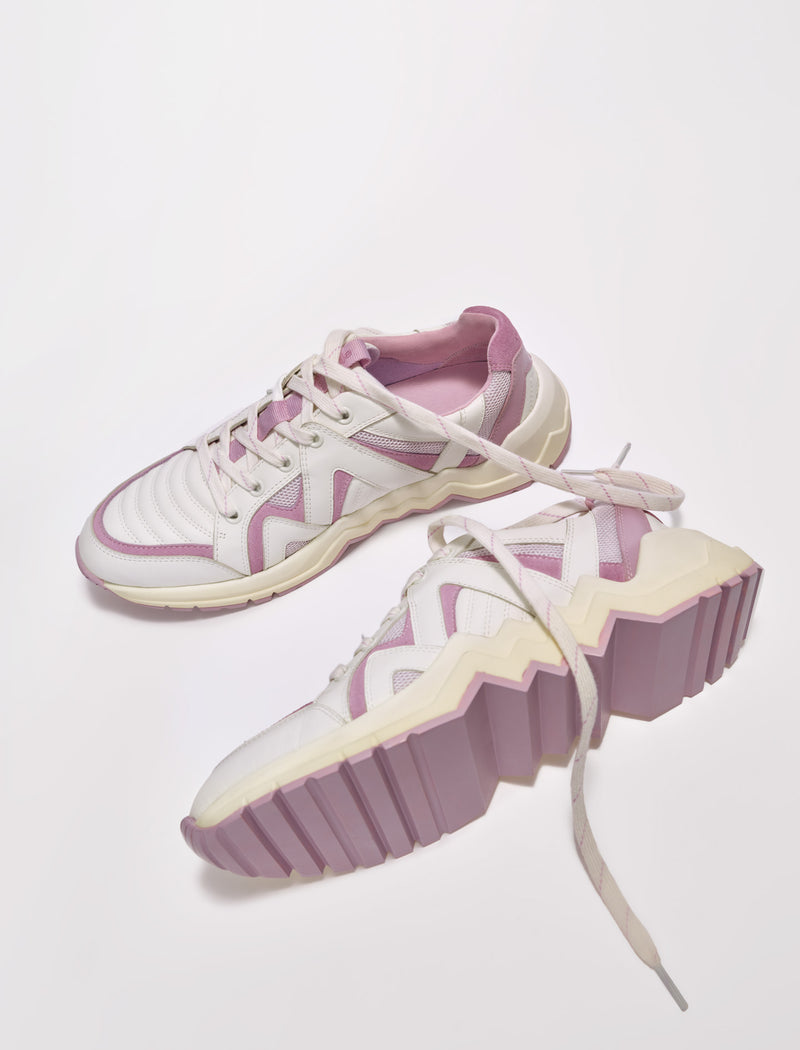 Maje - Chaussures Frizz - Rose Dragée