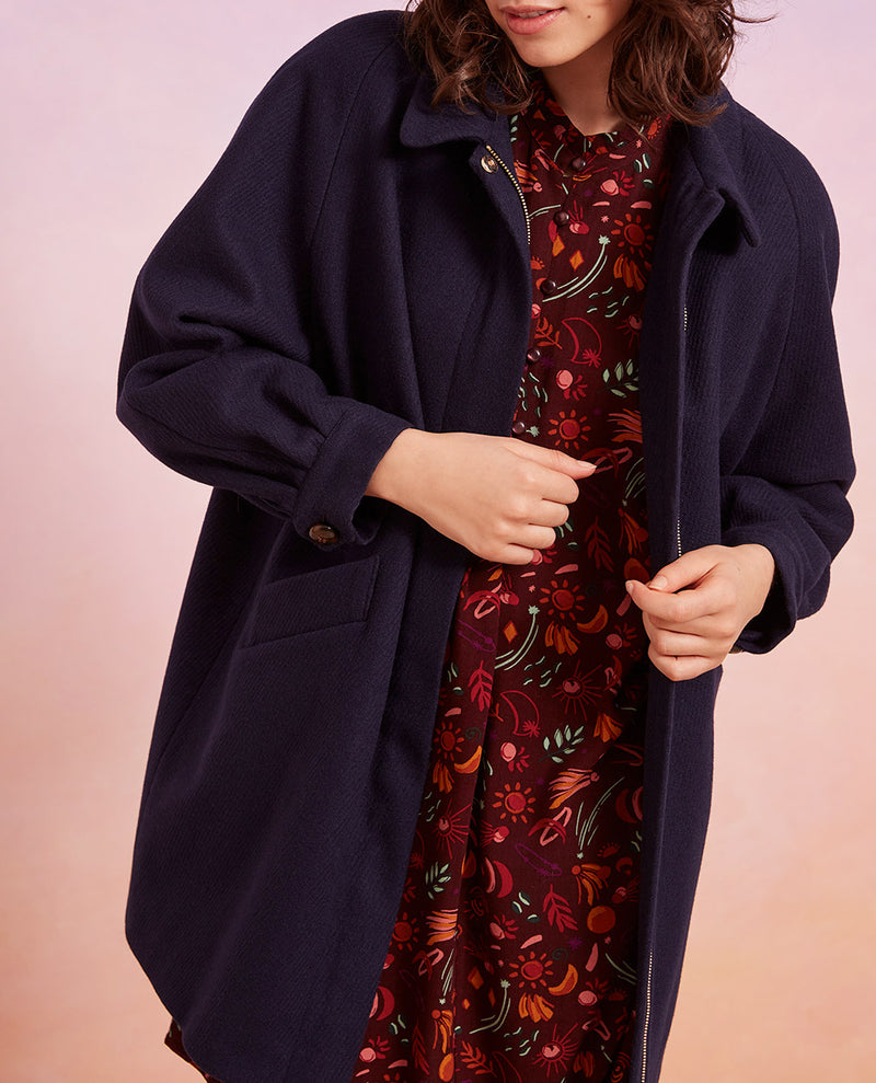 Abrigo Neo - Azul marino