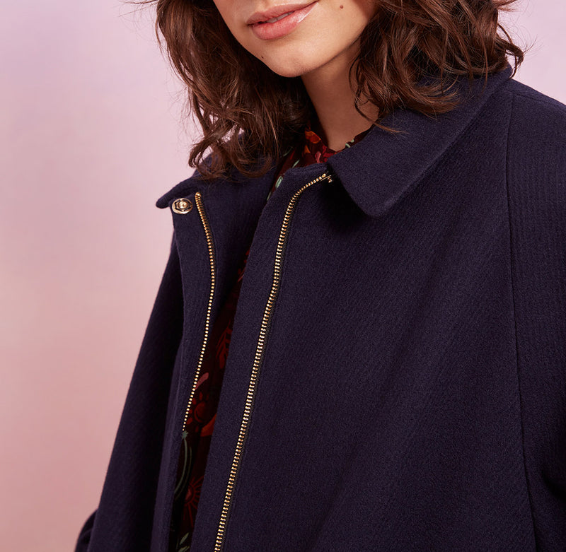 Abrigo Neo - Azul marino