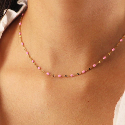 Collier Tuttifrutti Rose Pale - Or / Rose Pale