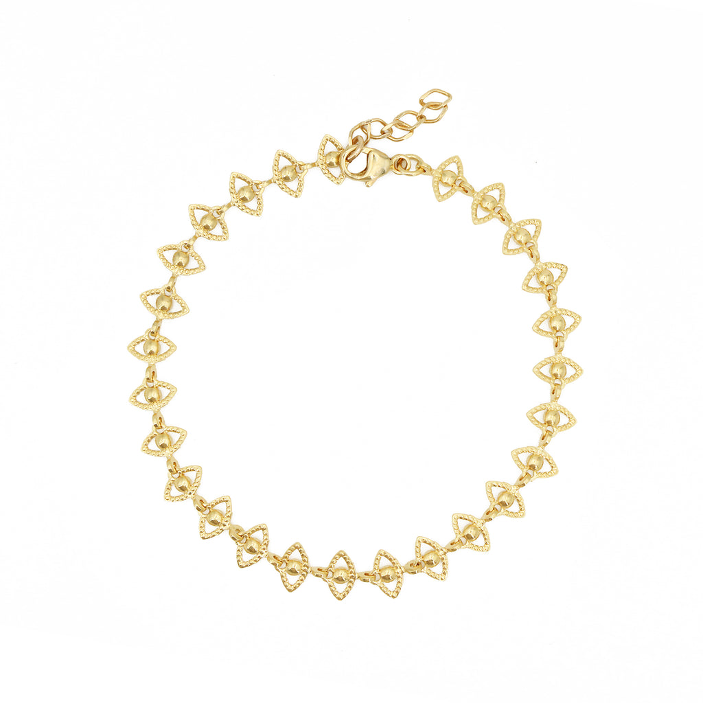 Bracelet Eyes Perle - Or
