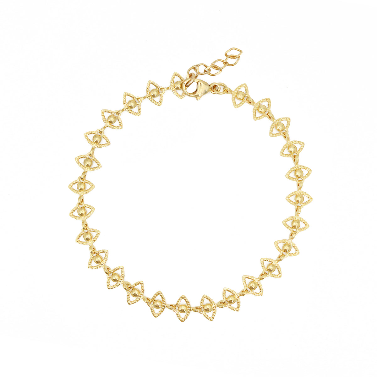 Bracelet Eyes Perle - Or