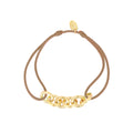 Bracelet Lien Sophie - Or & Camel