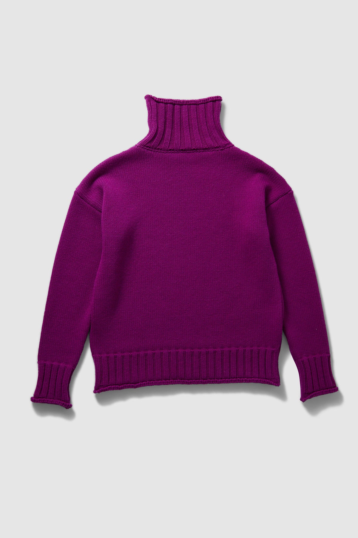 Opale-pullover i Cardinale-strik