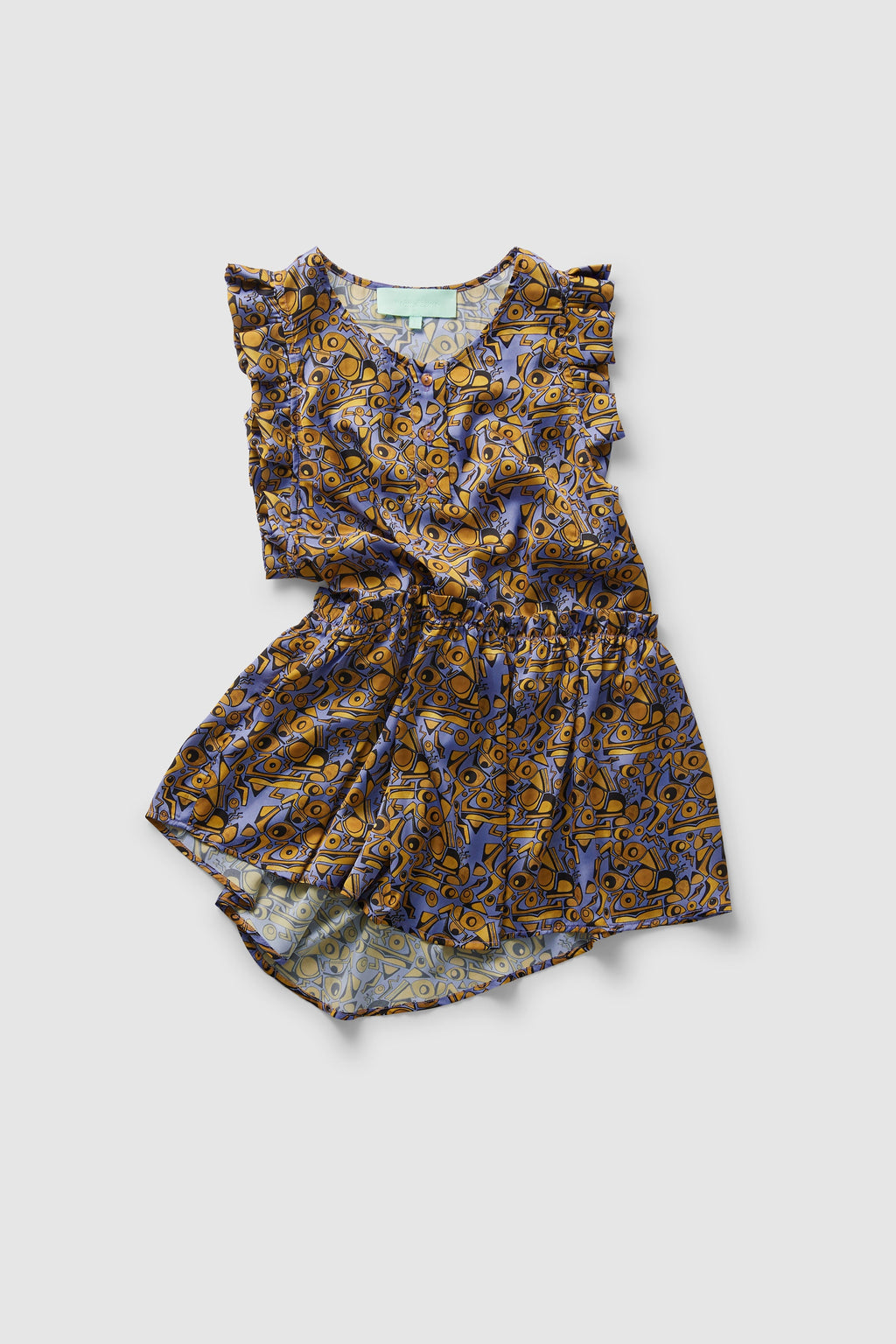 Blouse Kaya À Imprimé Art Déco Factory