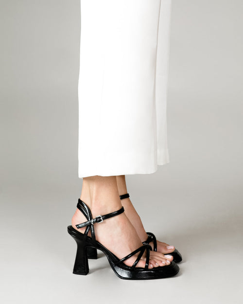 Sandalias de tacón Ona - Negro