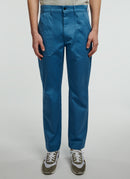 Fursac - Blue Cotton Gabardine Cargo Pants