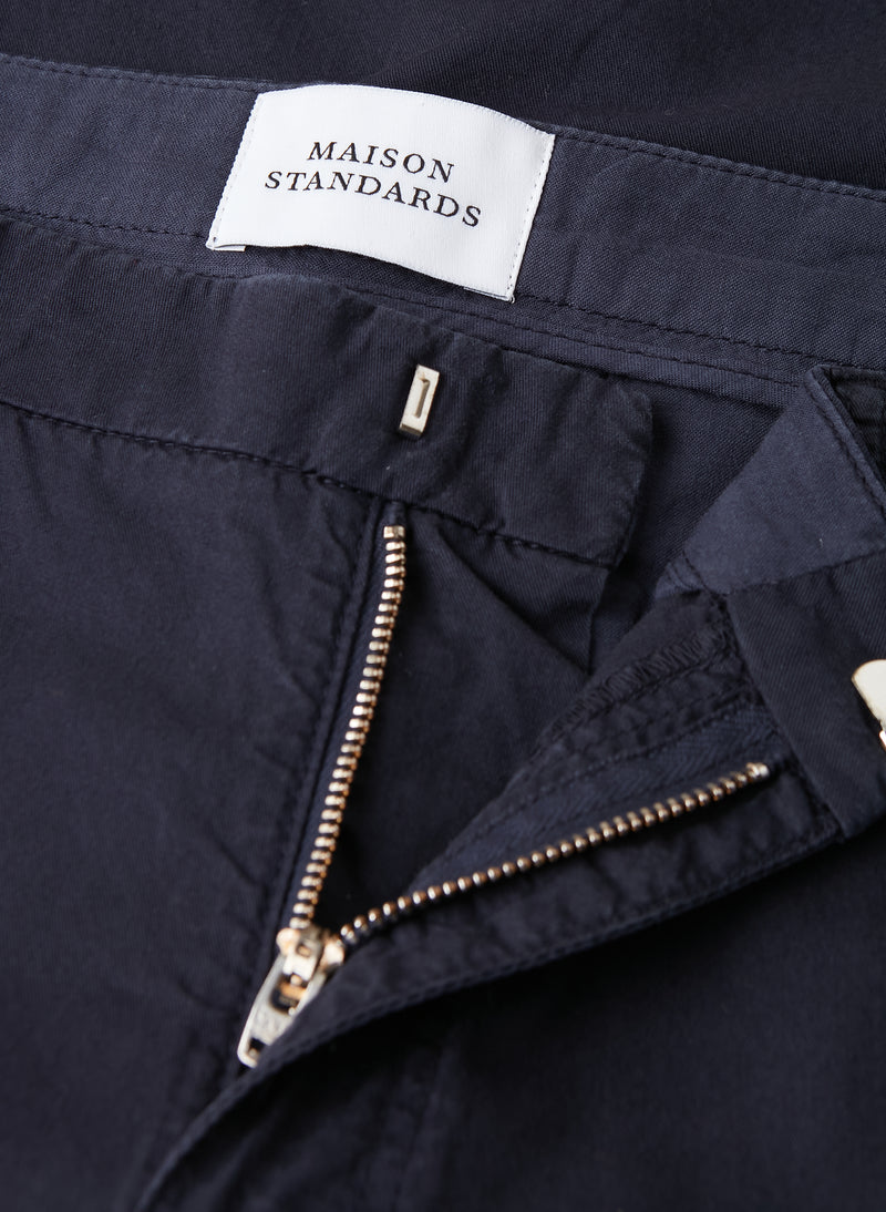 Maison Standards - Twill Shorts - Blue - Man