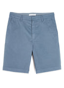 Maison Standards - Twill Shorts - Blue - Man