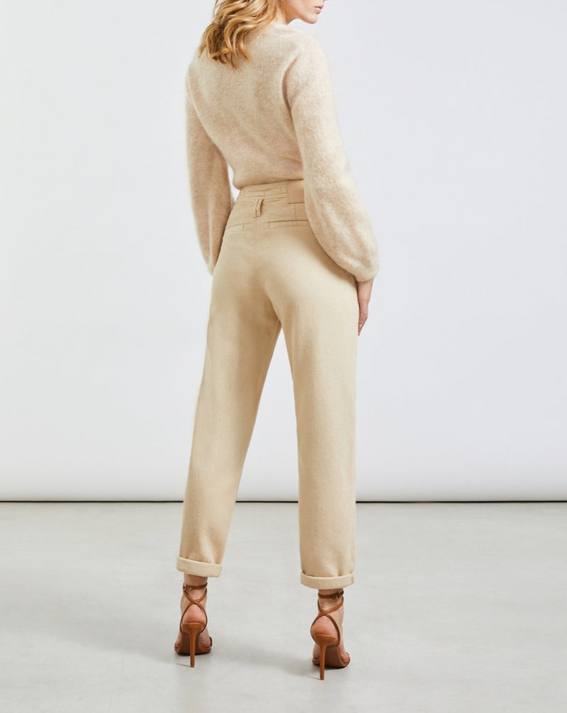Pantalon Cargo Pauline Color - Light Sand - Femme