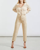 Pantalon Cargo Pauline Color - Light Sand - Femme