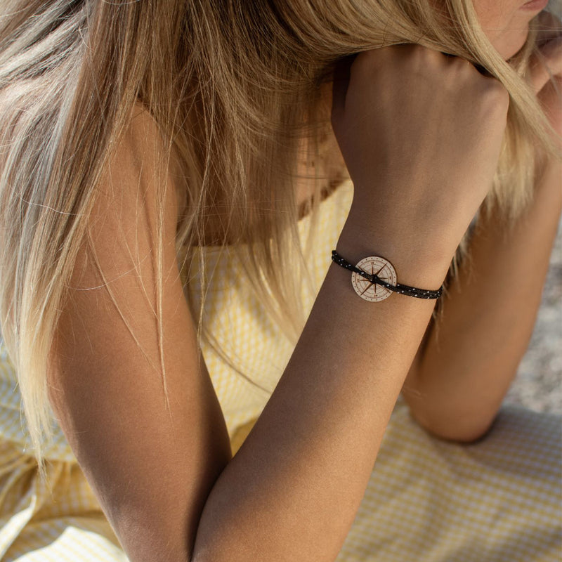 Bracelet Épine - Noir Et Blanc