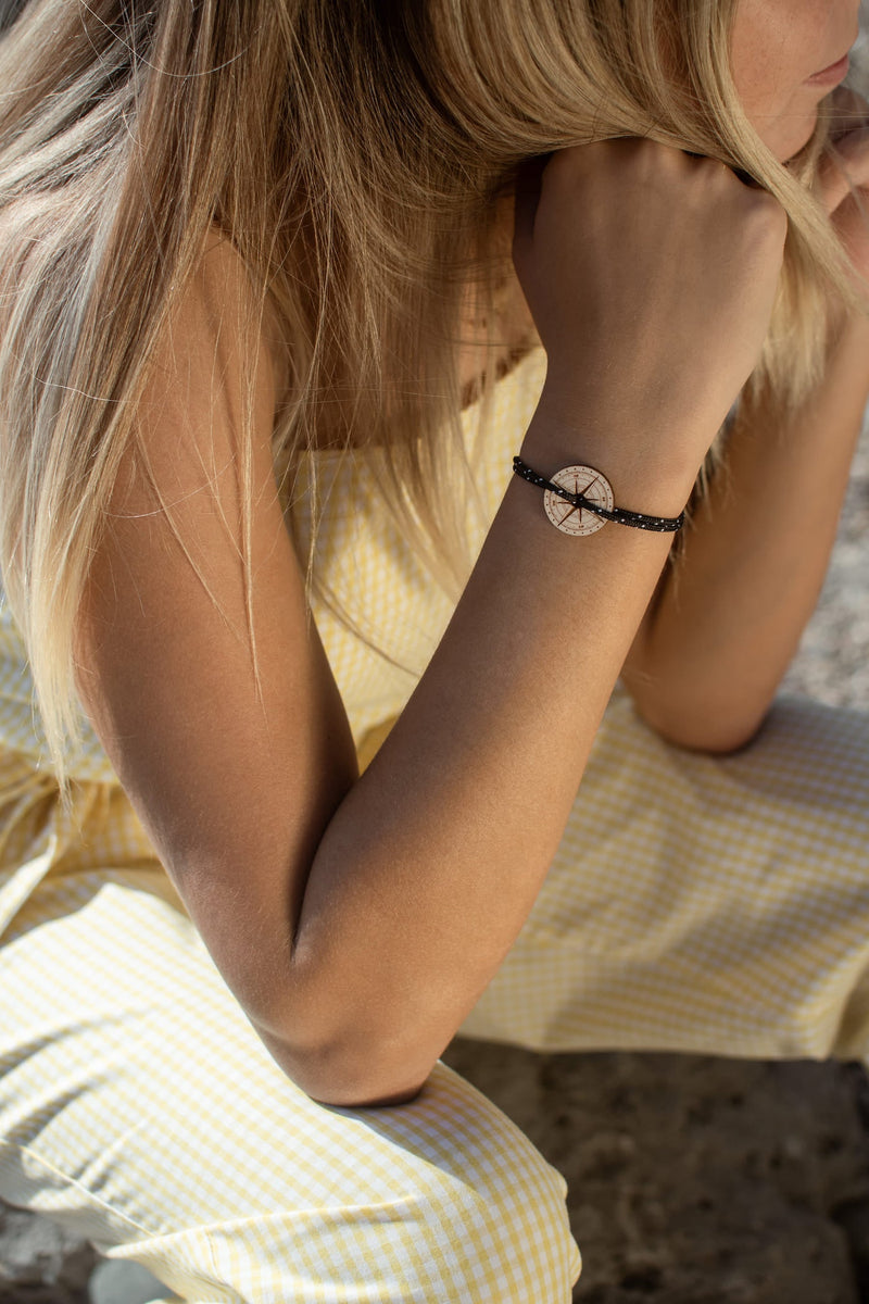 Bracelet Épine - Noir Et Blanc