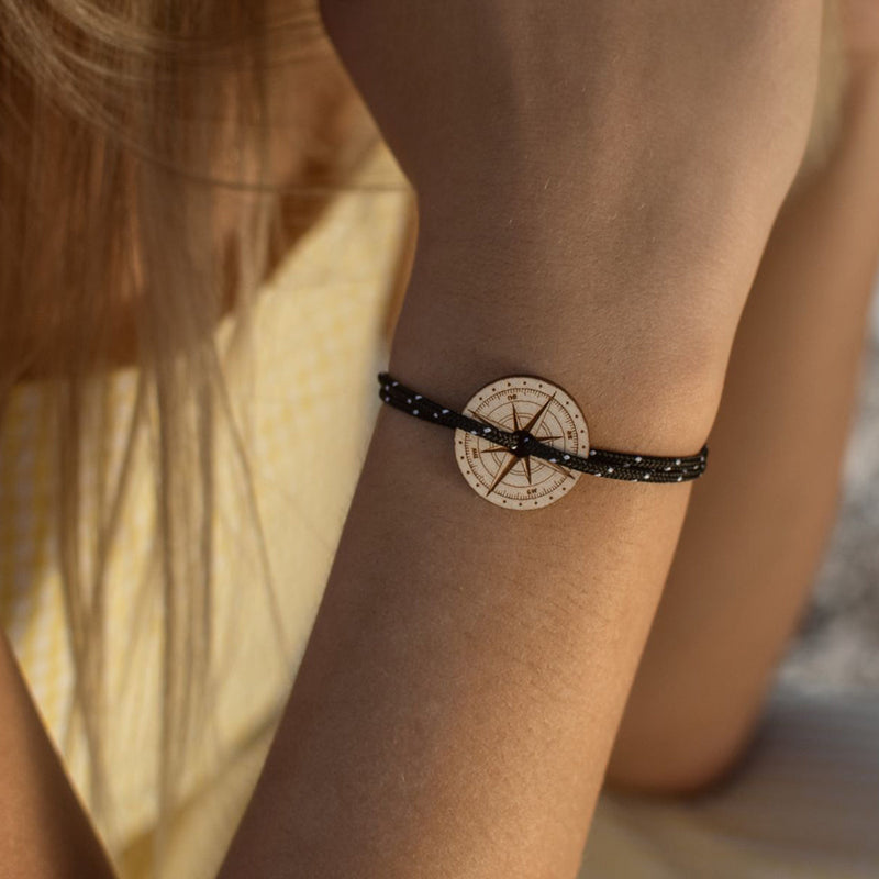 Bracelet Épine - Noir Et Blanc