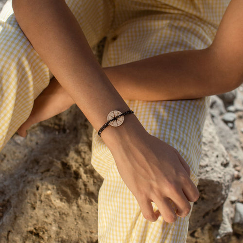 Bracelet Épine - Noir Et Blanc