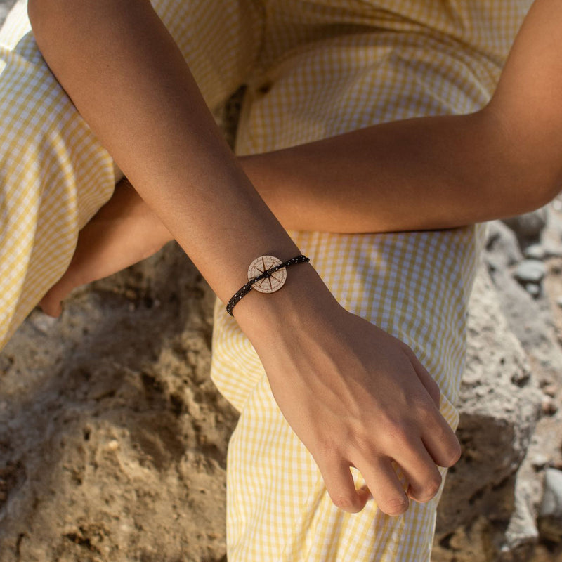 Bracelet Épine - Noir Et Blanc