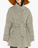 Margaux Lonnberg - Manteau Carter - Tweed Light Green