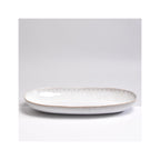 Plat De Service L - Blanc Audacieux