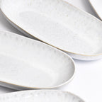 Plat De Service L - Blanc Audacieux