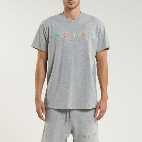 Tee-Shirt Rainbow - Grey Marl - Mixte