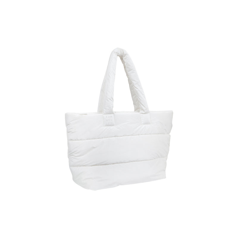 Bolso de playa blanco