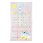 Serviette De Bain & Jeux Surfing Dino