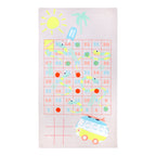 Serviette De Bain & Jeux Surfing Dino