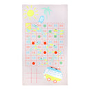Serviette De Bain & Jeux Surfing Dino