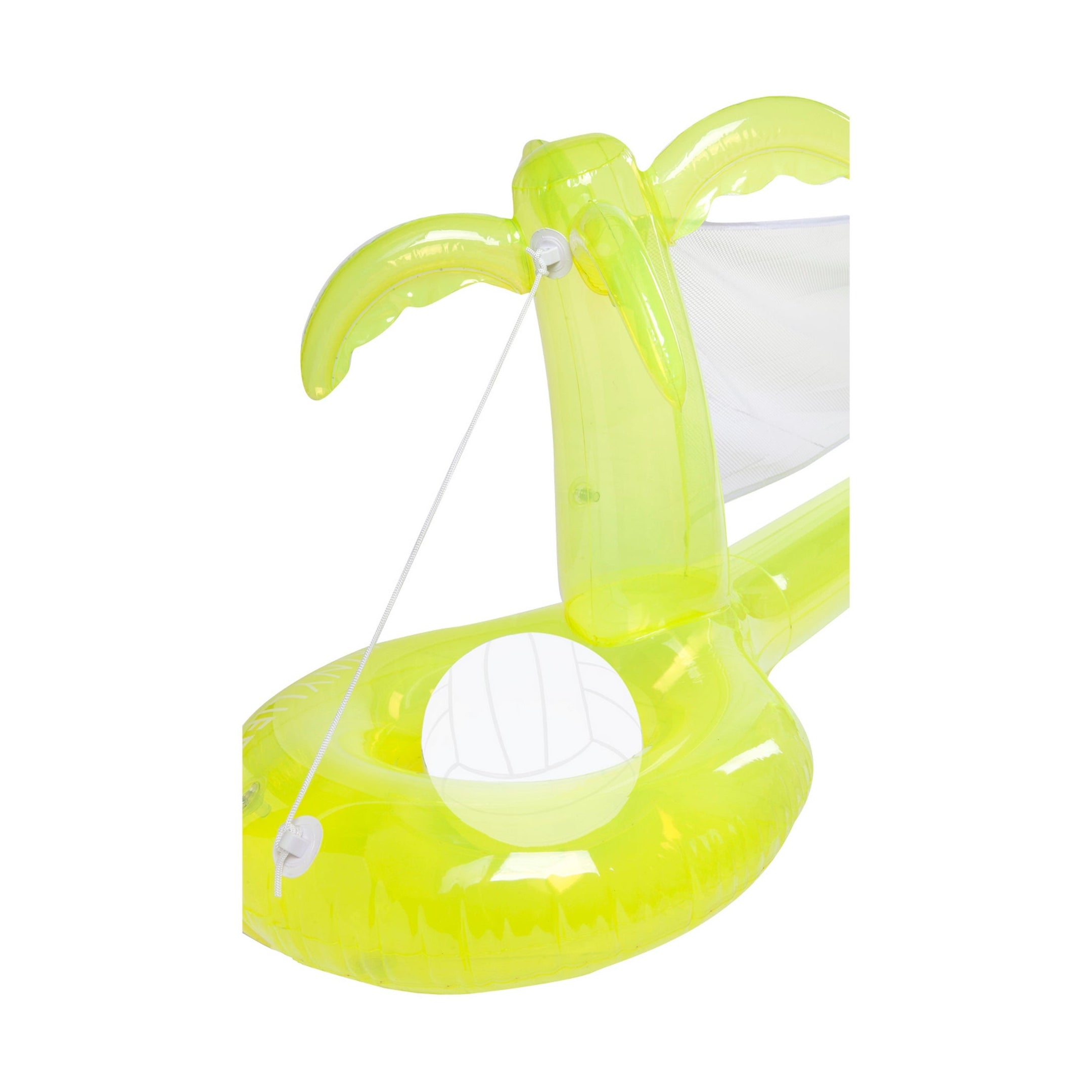 Filet Volley Flottant + Ballon Tropical - Jaune