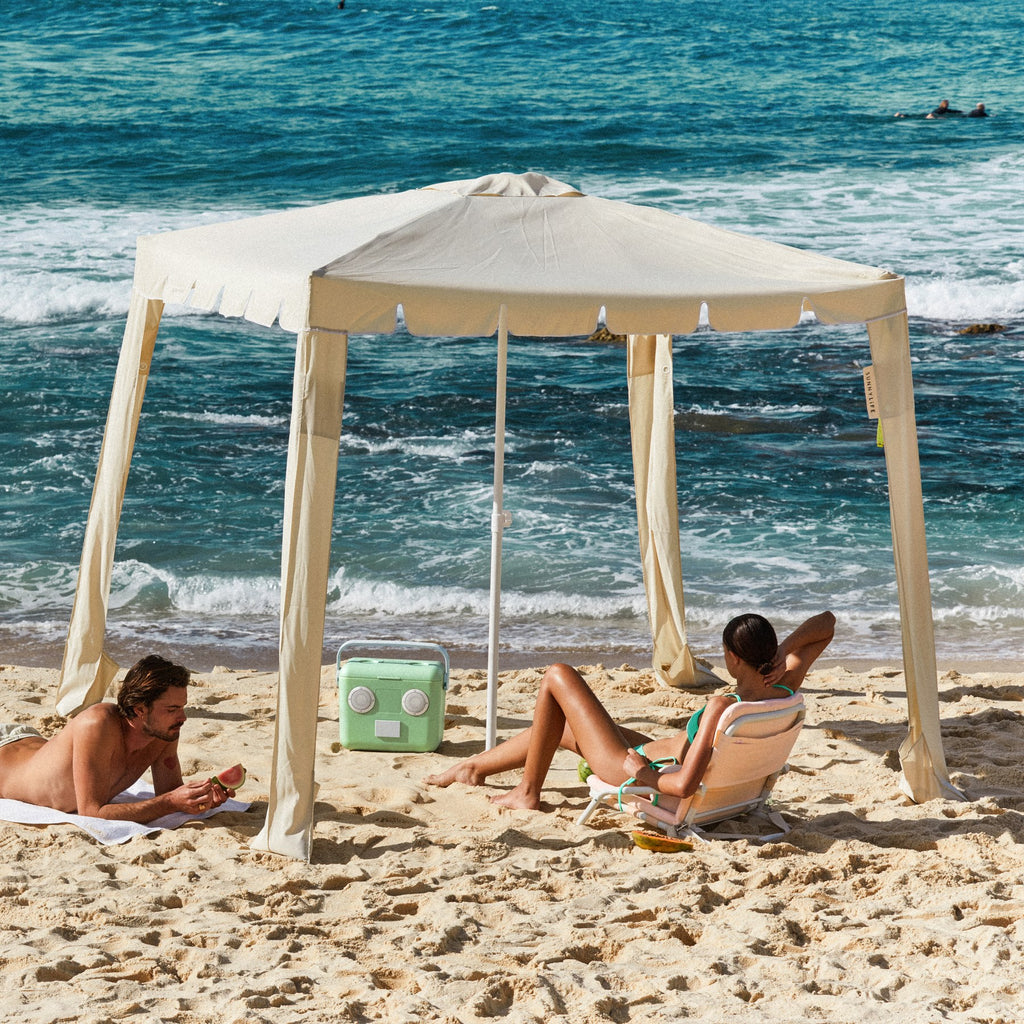 Chaise De Plage Rembourrée - Saumon