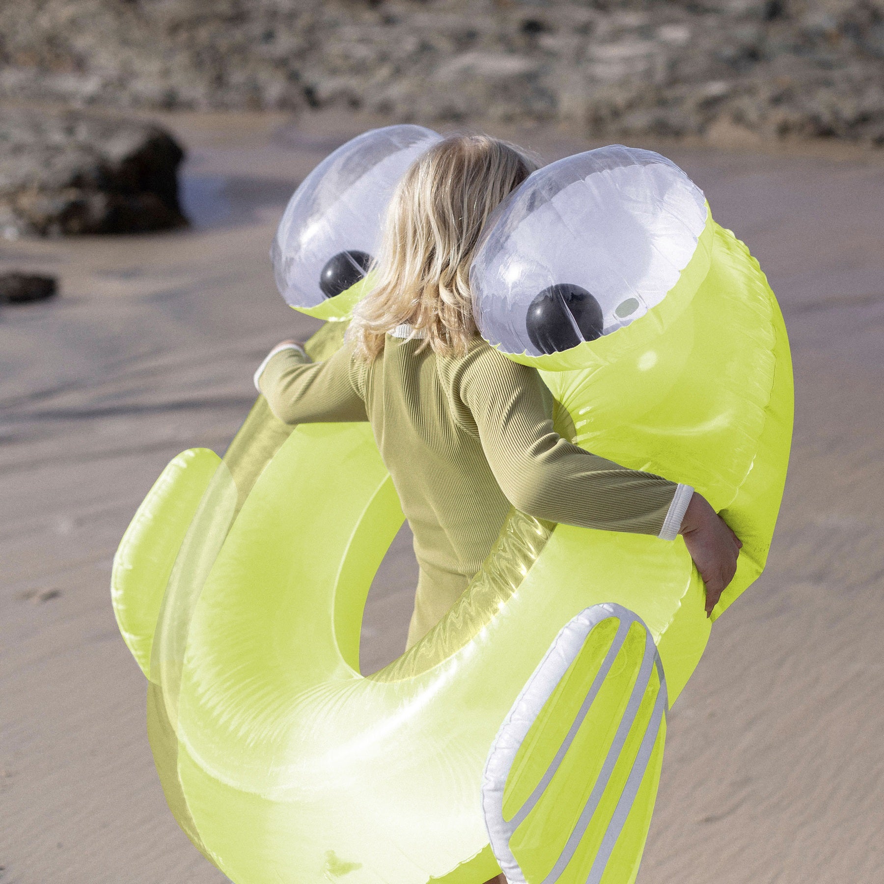 Monty The Monster Adult Inflatable - Green