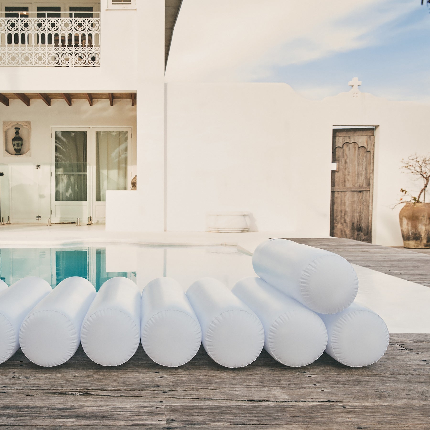Matelas Flottant Lilo Adulte - Blanc