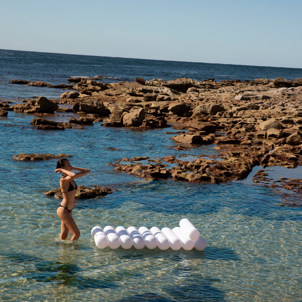 Matelas Flottant Lilo Adulte - Blanc