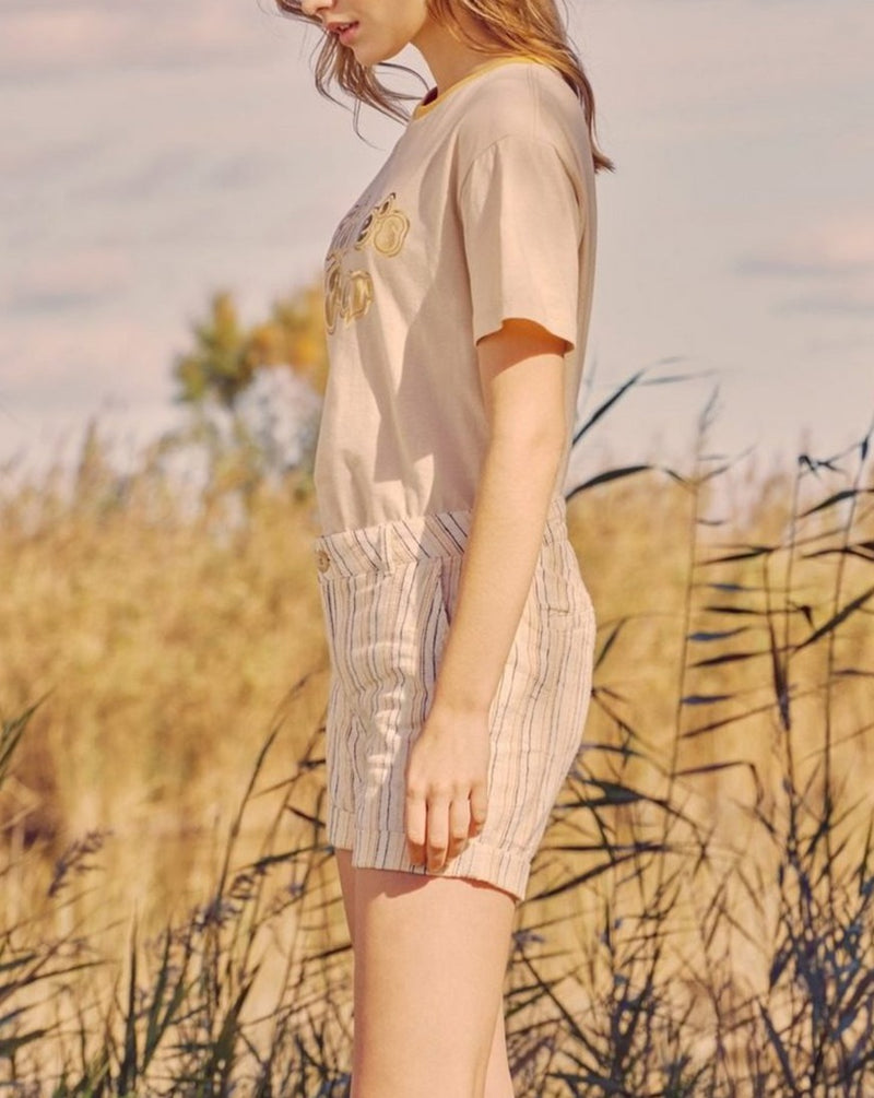 Bermuda Sam Fancy - Crafted Striped - Femme