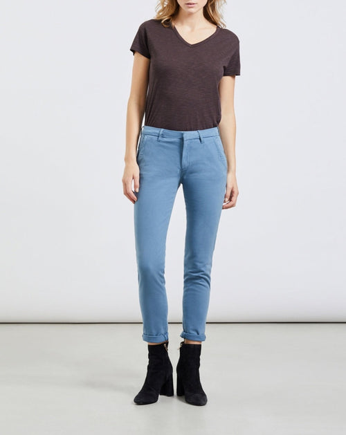 Pantalon Chino Sandy 2 Basic - Storm Blue - Femme