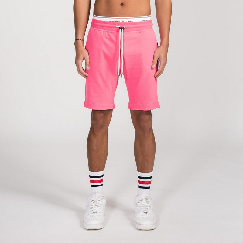 Bermuda Short Terry - Laser Pink - Mixte