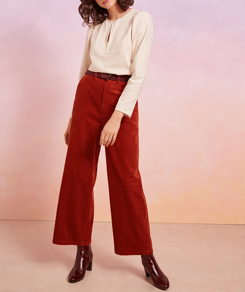 Pantalones Sisseon - Jengibre