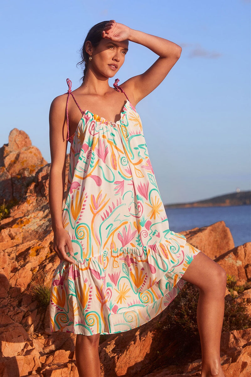 Vestido Camaleon Sun - Blanc