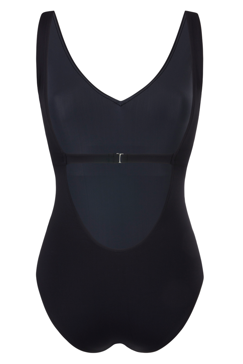 Maillot De Bain Une Pièce Le Sculptural - Noir